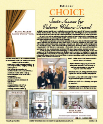 Editors Choice - Suite Access by Valerie Wilson Travel